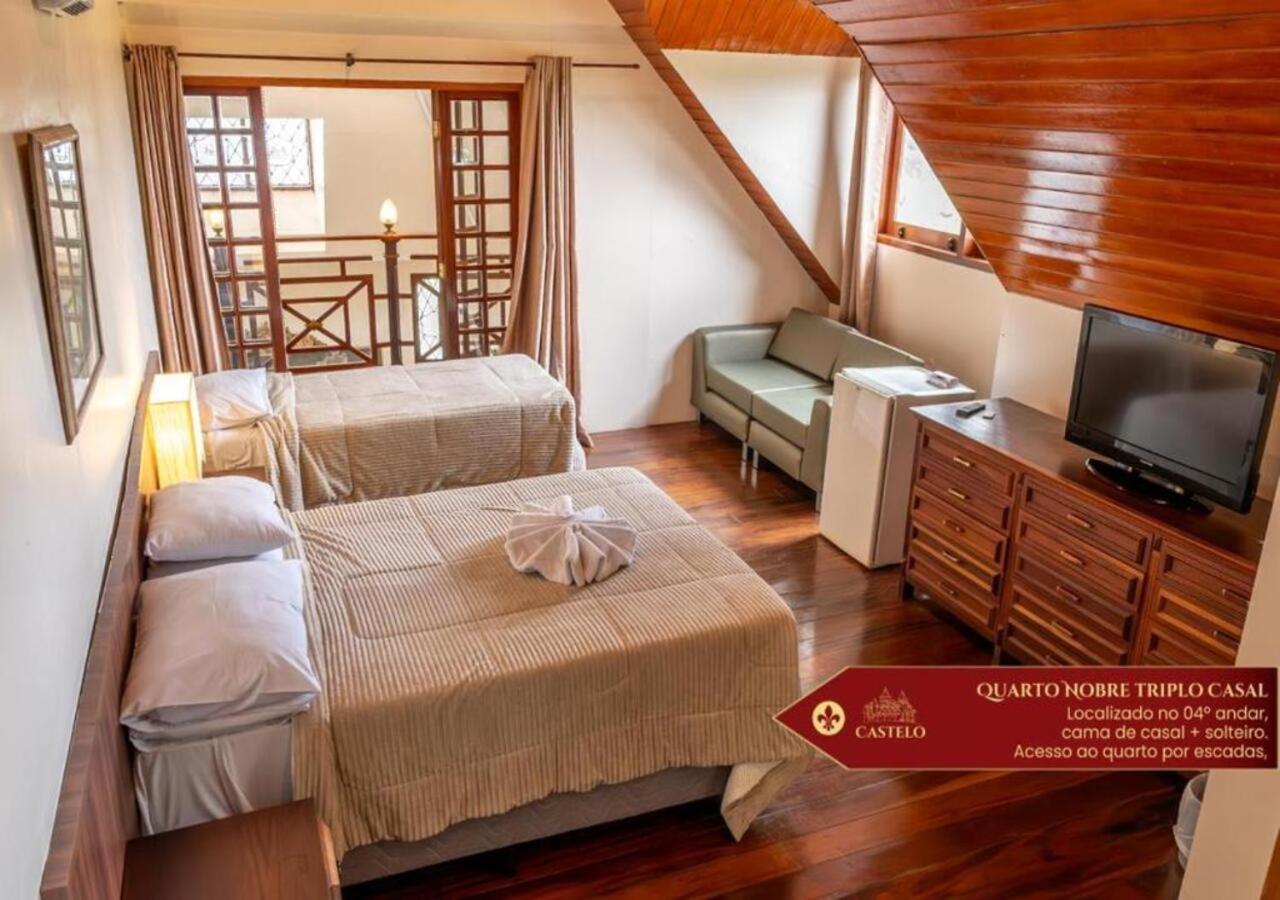 Hotel Castelo Nacional Inn Campos Do Jordao Ngoại thất bức ảnh